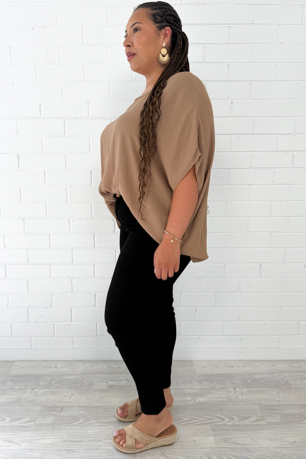 DenimEase | High Waist Skinny Jeans