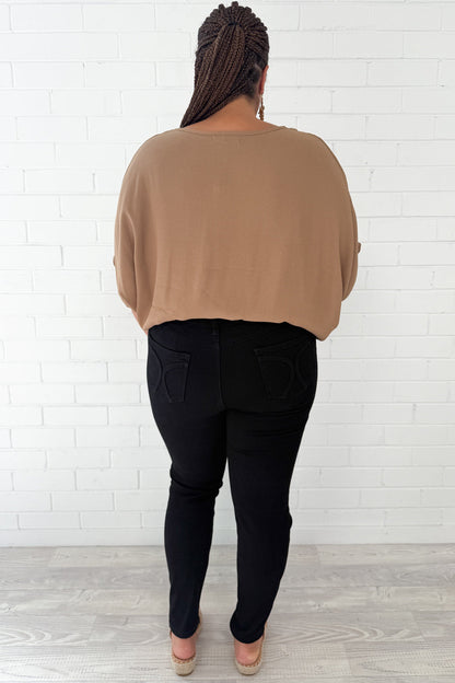 DenimEase | High Waist Skinny Jeans