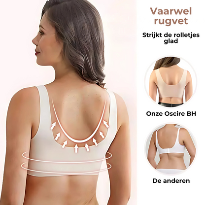 (SET VAN 3) Vormgevende Beha Zonder Beugel Met Sluiting Aan de Voorkant