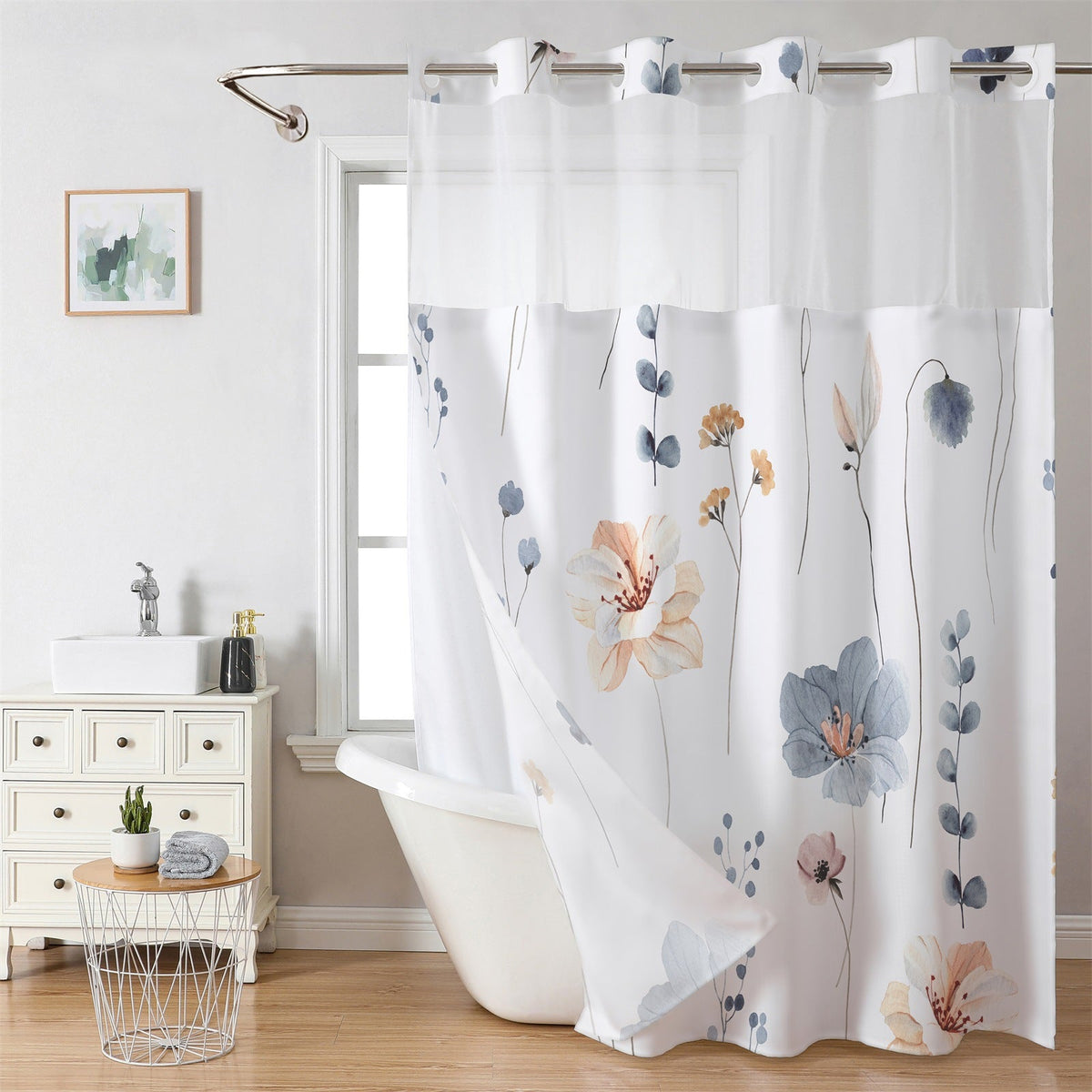 Blauw Beige in Bloei