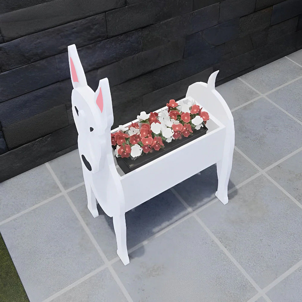 Bloempot - Bullterriër