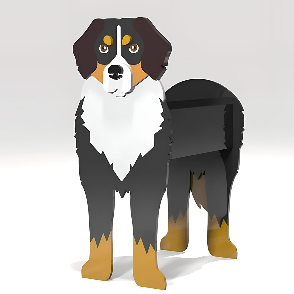 Bloempot - Berner sennenhond