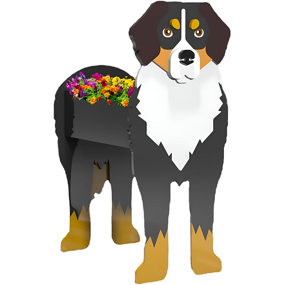 Bloempot - Berner sennenhond