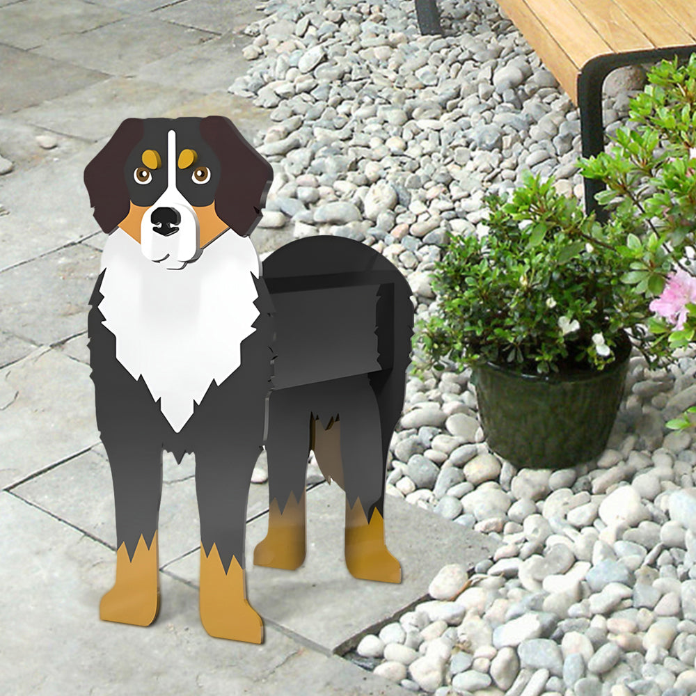 Bloempot - Berner sennenhond