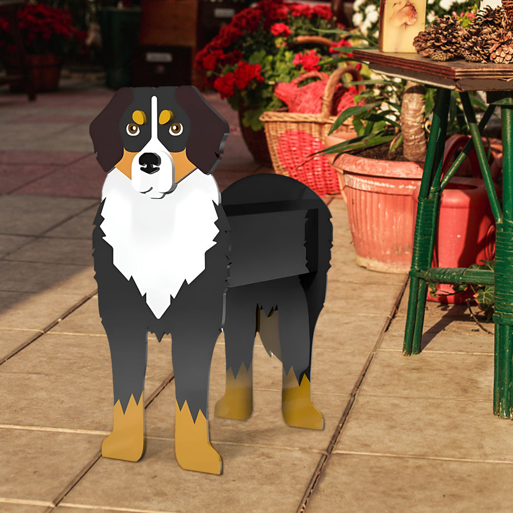 Bloempot - Berner sennenhond