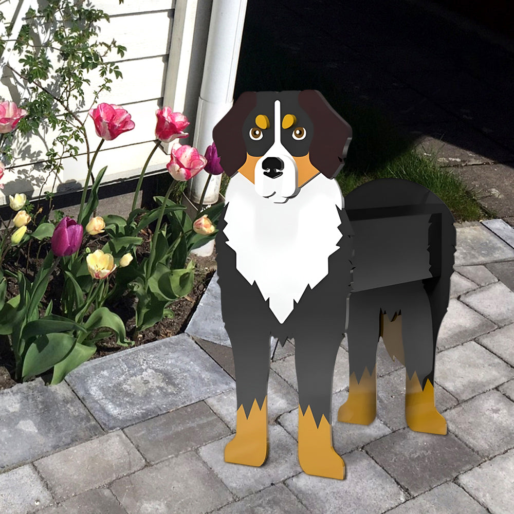 Bloempot - Berner sennenhond
