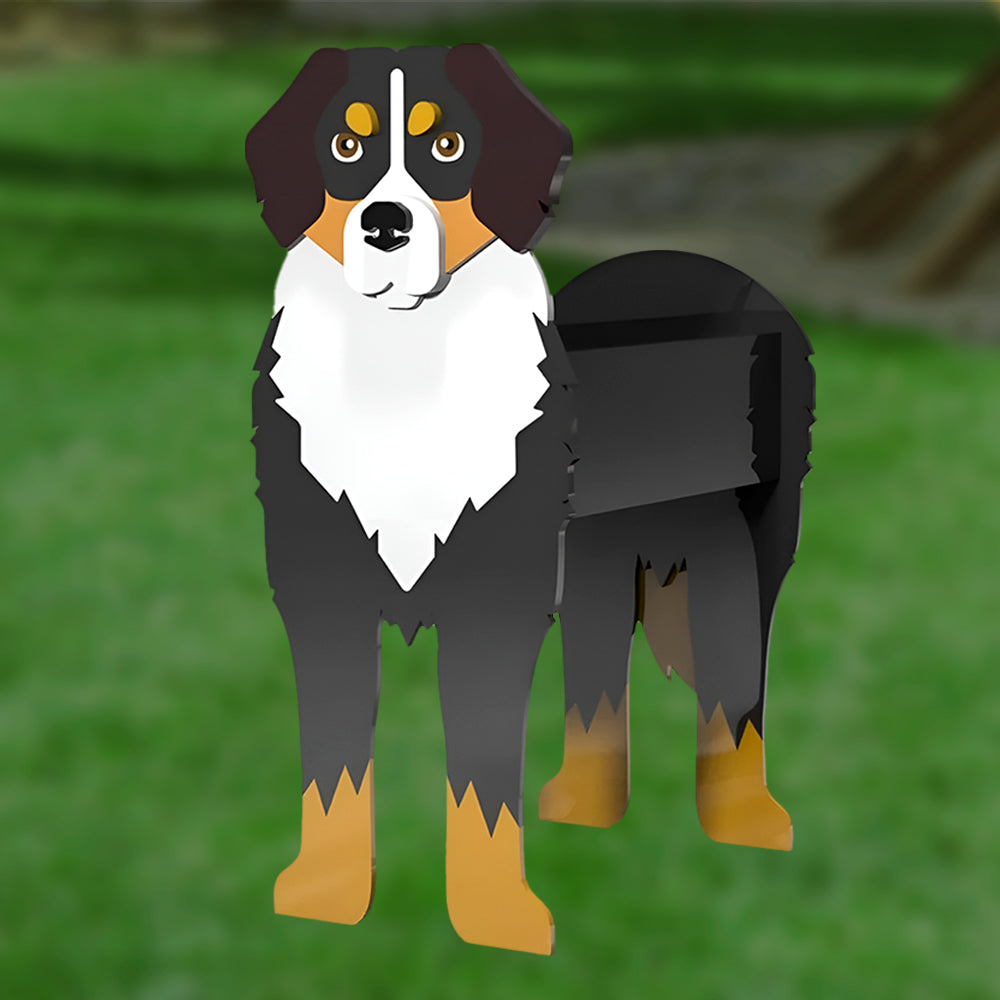 Bloempot - Berner sennenhond