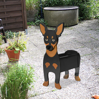 Bloempot - Dwergpinscher