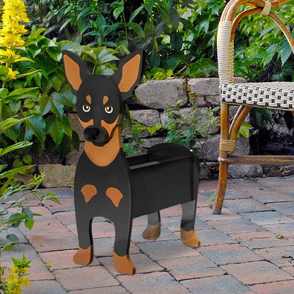 Bloempot - Dwergpinscher