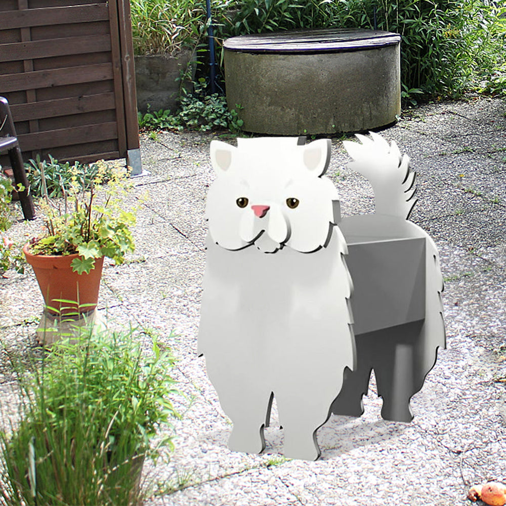 Bloempot - Perzische kat