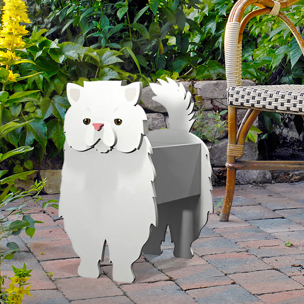 Bloempot - Perzische kat