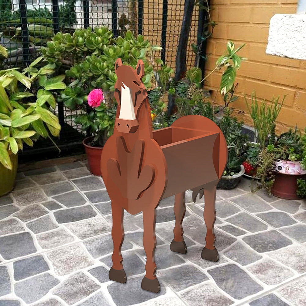 Bloempot - Paard