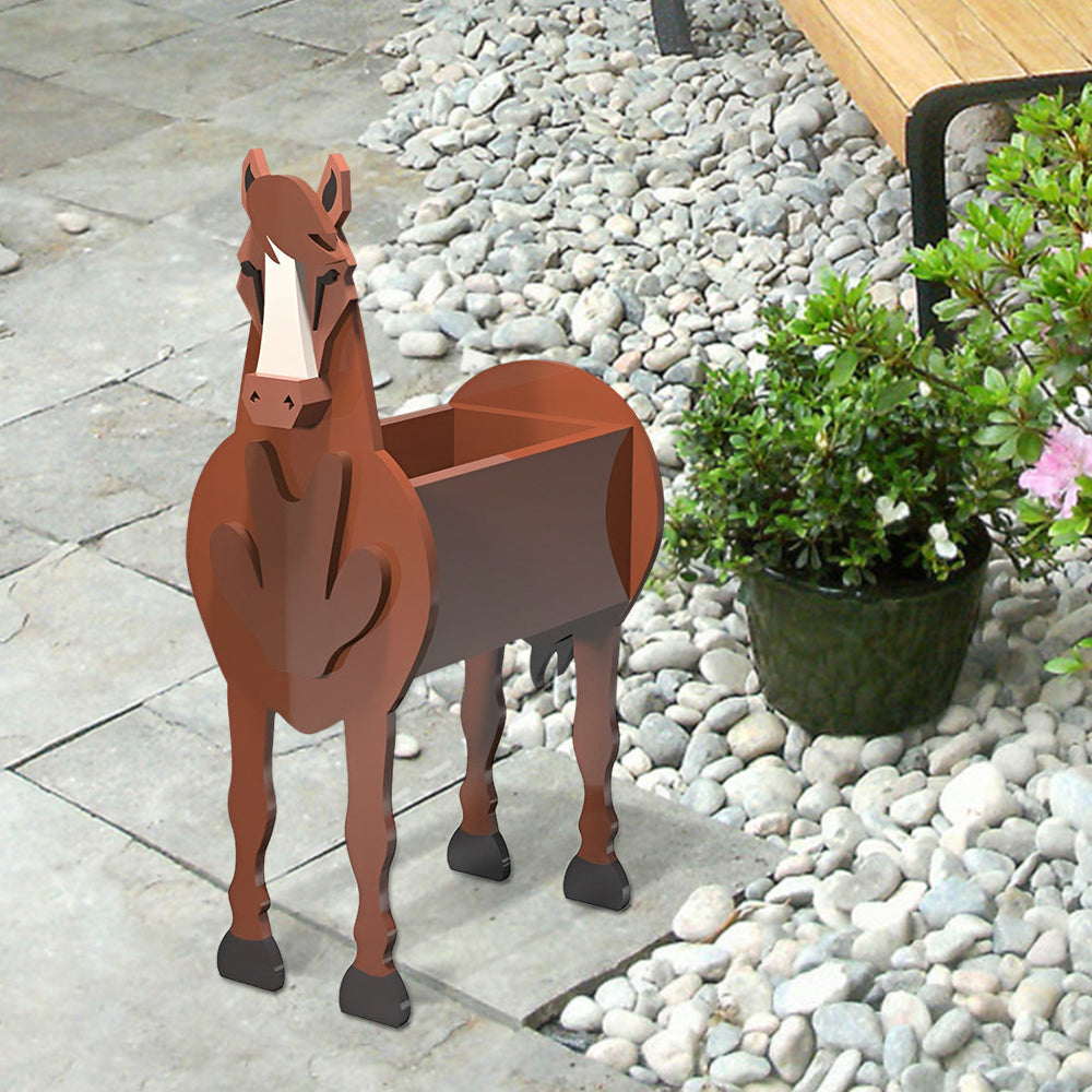 Bloempot - Paard