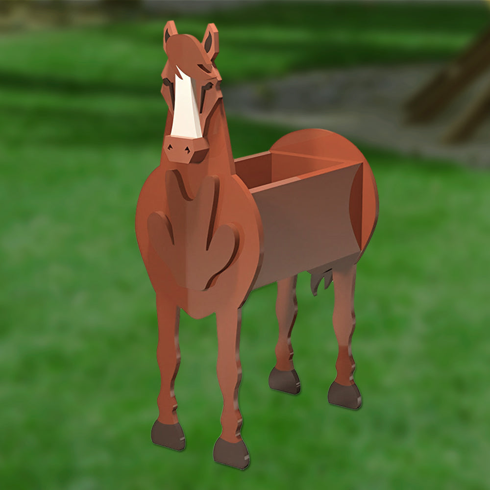 Bloempot - Paard