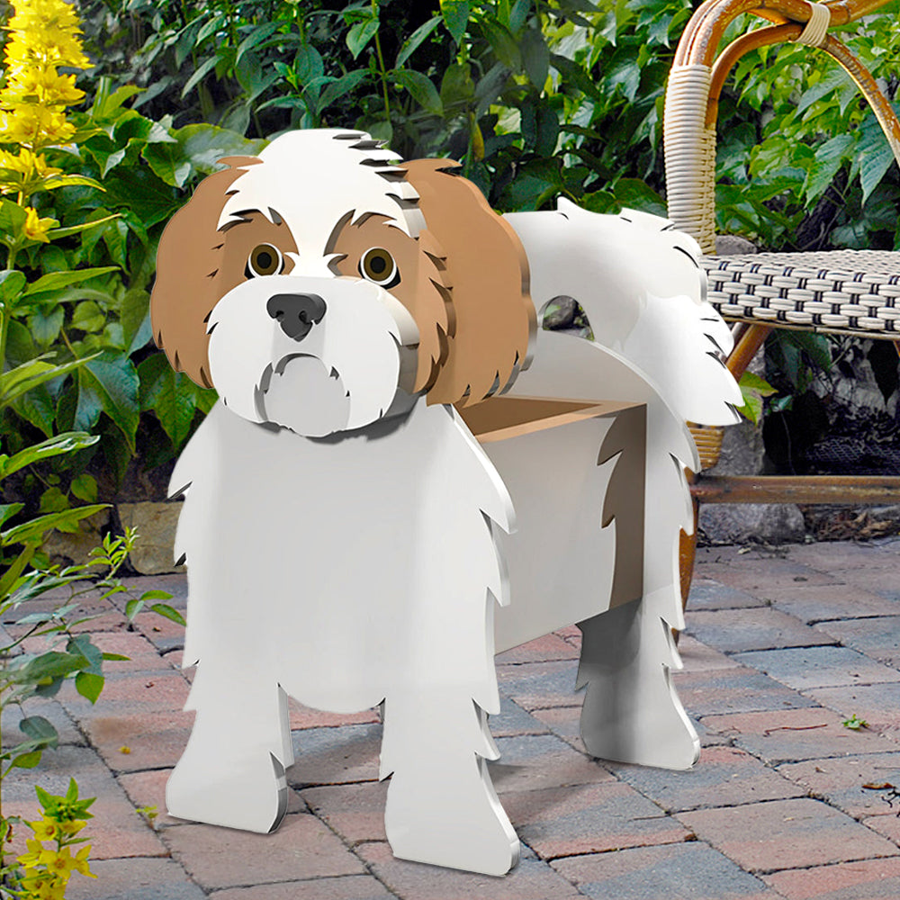 Bloempot - Shih tzu
