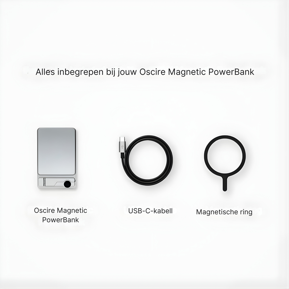 Aeron Magnetische Powerbank | Ultradun Ontwerp met Ingebouwde Stand