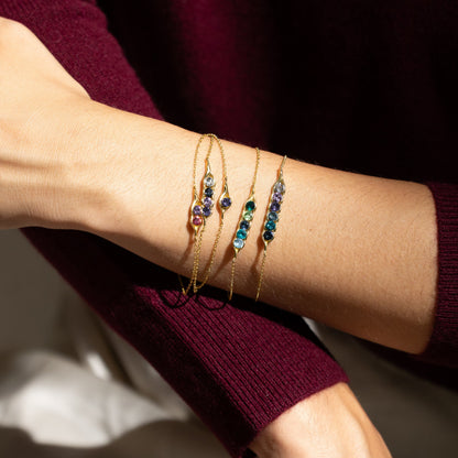 PodGem | Peulvormige geboortesteen-armband