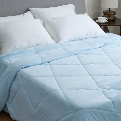 FURRFREE Super Cooling Comforter 2.0 – Geavanceerd koel beddengoed dat geen huisdierhaar vasthoudt; ideaal voor warme slapers en huisdiereigenaren.