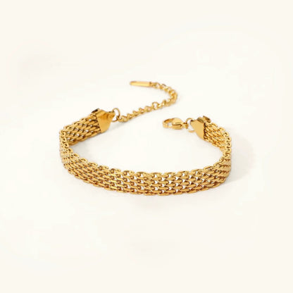 Imara-armband van gouden schakels