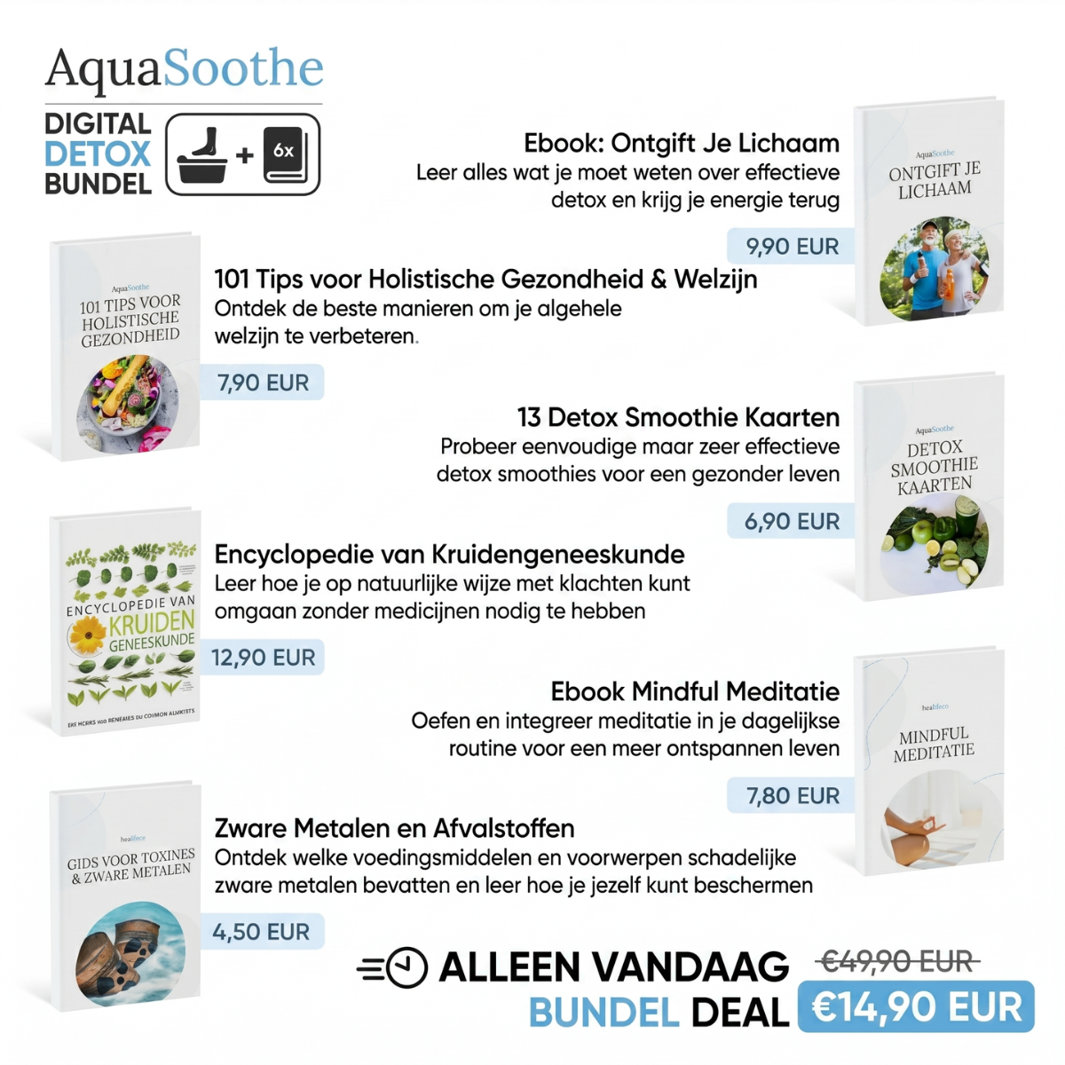 AquaSoothe | Ionisch detox-voetenbad