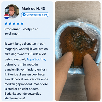 AquaSoothe | Ionisch detox-voetenbad