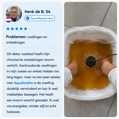 AquaSoothe | Ionisch detox-voetenbad