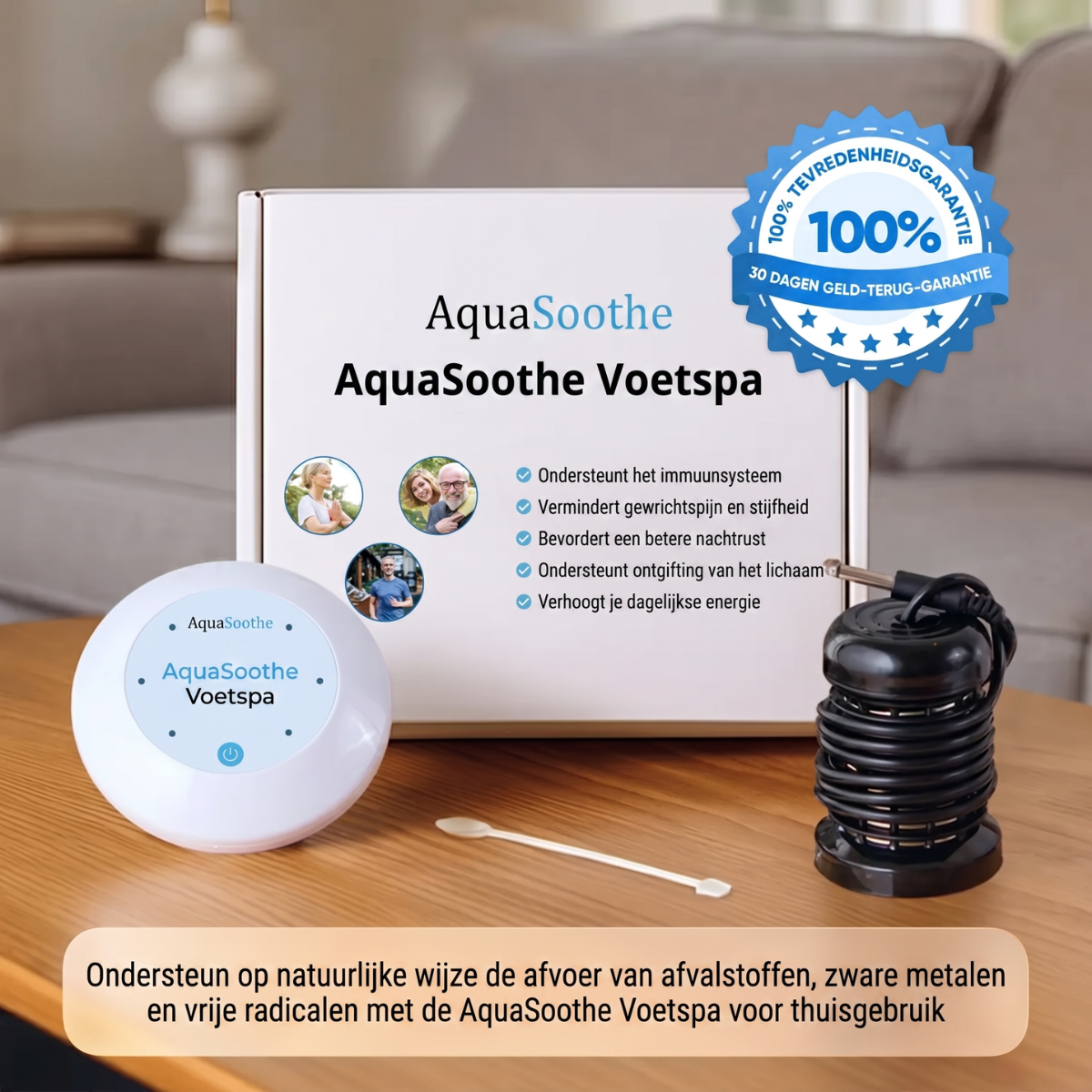 AquaSoothe | Ionisch detox-voetenbad