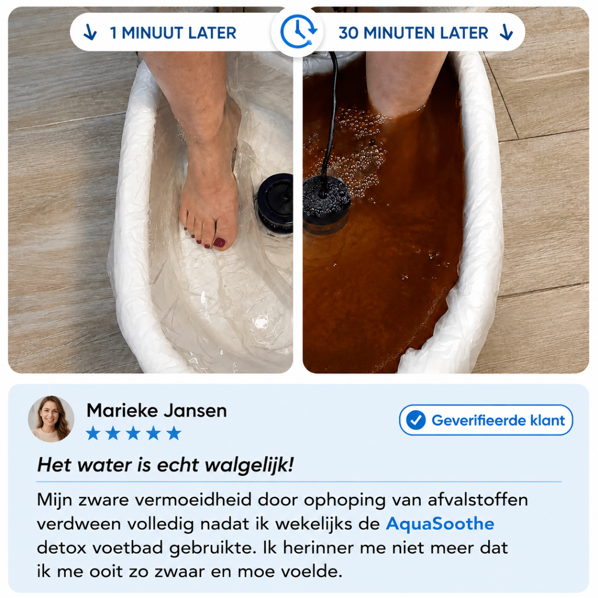 AquaSoothe | Ionisch detox-voetenbad