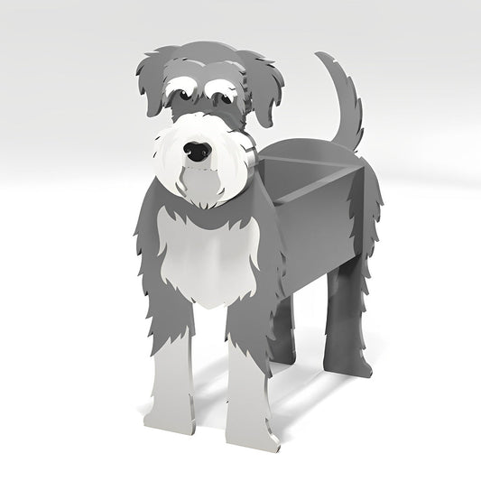 Bloempot - Schnauzer