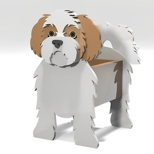 Bloempot - Shih tzu