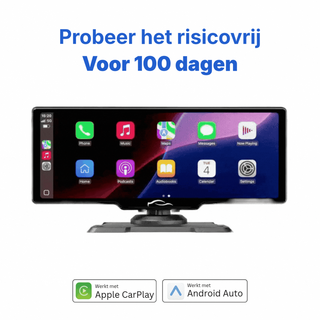 CarTablet Pro Max | De smartphone dashboard-interface