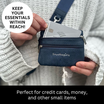 Clip & Go-riem met tasje – Reflecterende collectie