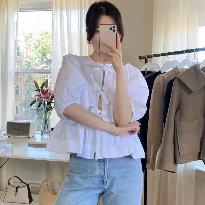 Poplin blouse