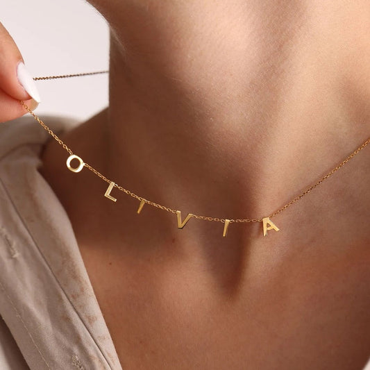Gepersonaliseerde Charmify-ketting met initiaal