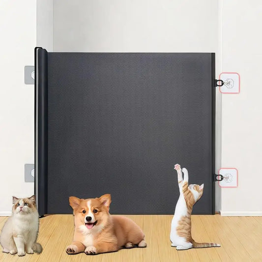 FlexiGuard | Uitschuifbaar Veiligheidshek voor Huisdieren