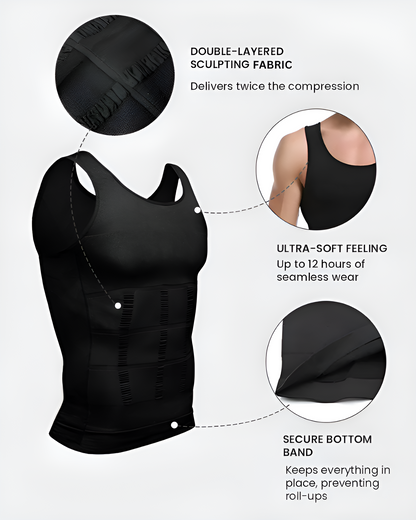 SculptFit | Dubbellaags shaping-tanktop