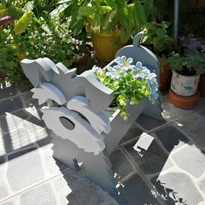Bloempot - Schnauzer