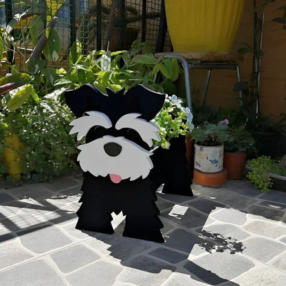 Bloempot - Schnauzer