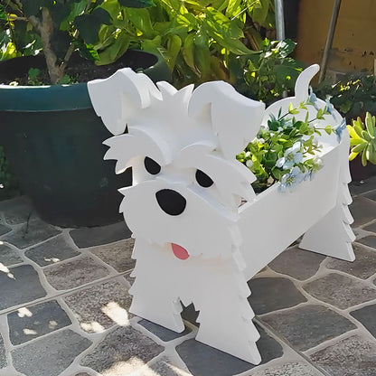Bloempot - Schnauzer