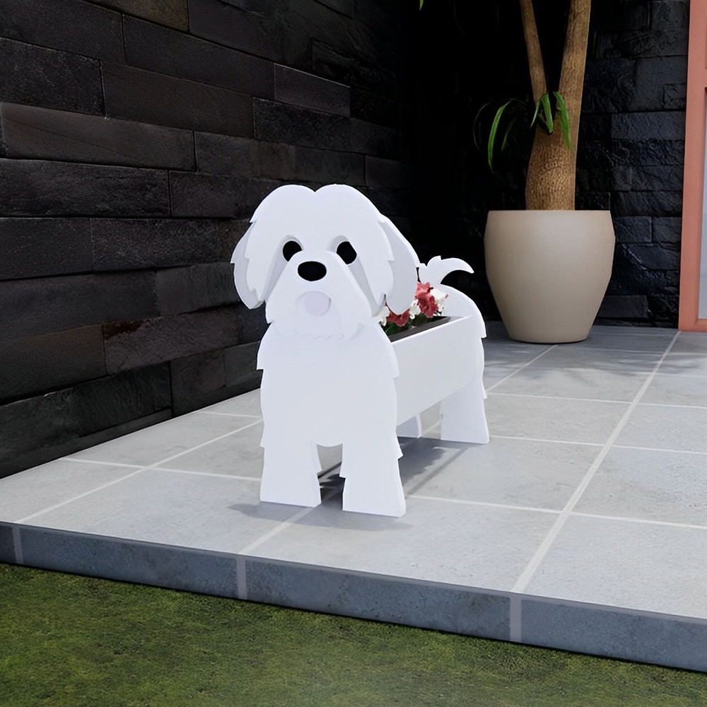 Bloempot - Shih tzu