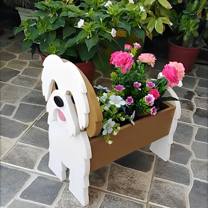 Bloempot - Shih tzu
