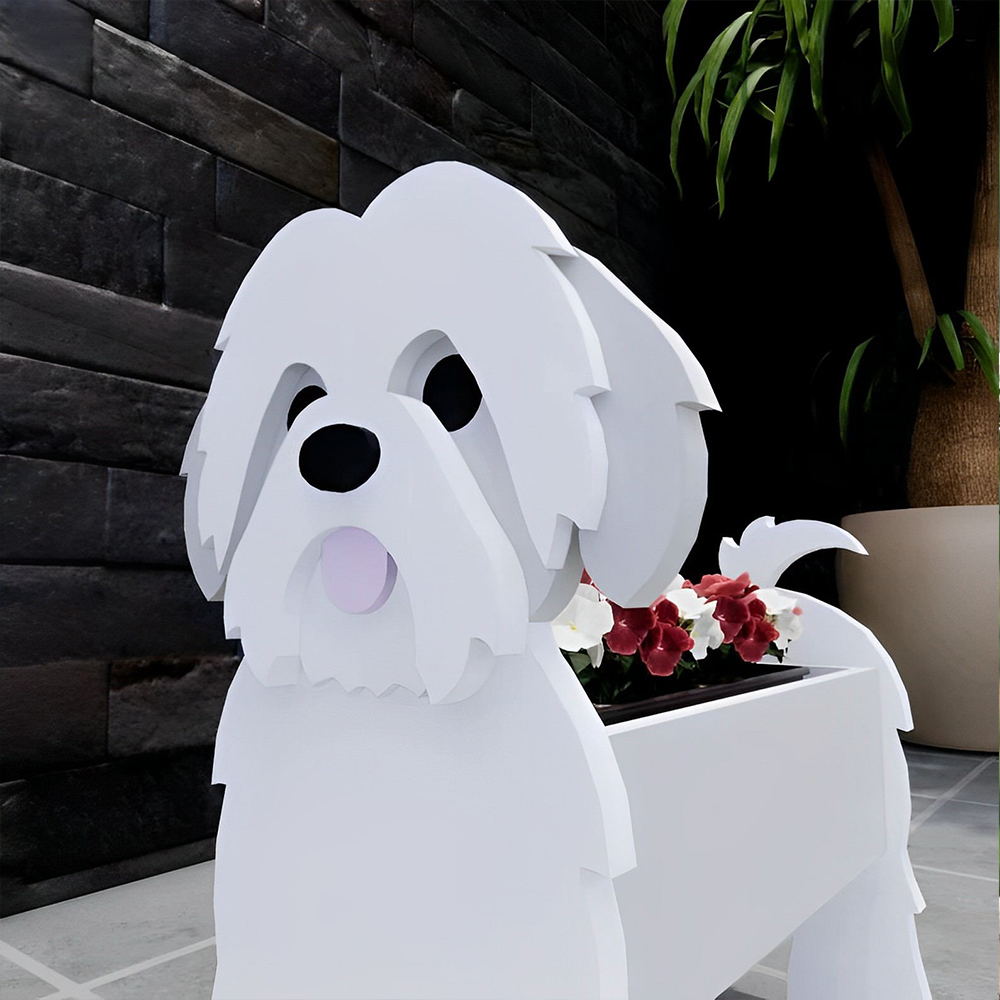 Bloempot - Shih tzu