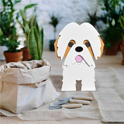 Bloempot - Shih tzu