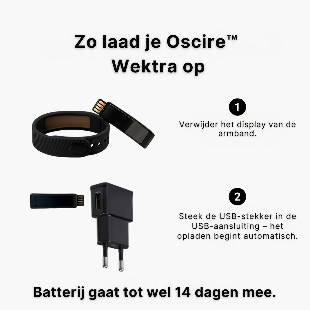 Wektra Slimme Trilharmband – Word rustig wakker zonder lawaai