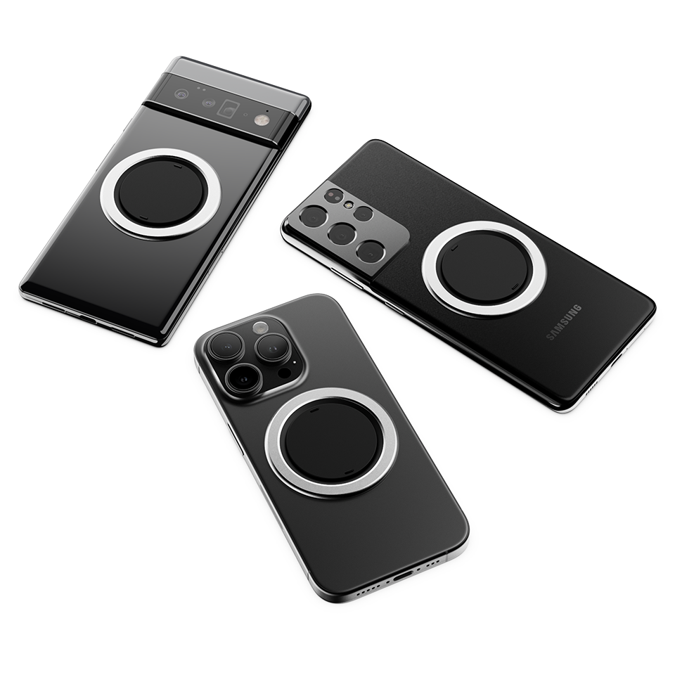 SnapLuxe | Ultradunne Magnetische Telefoon-Grip & Standaard