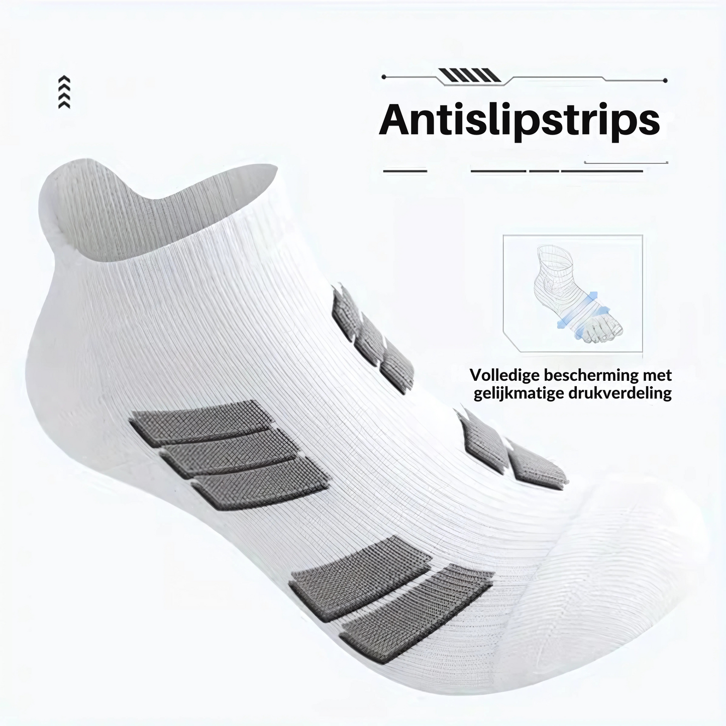 Uniseks Sneakersokken