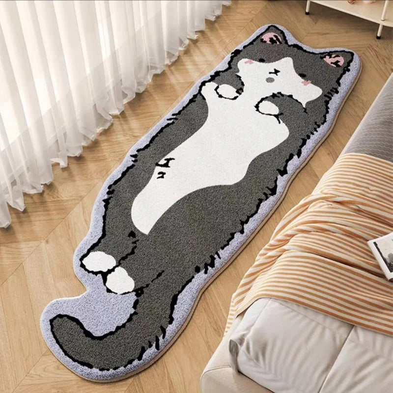 Zachte Getufte Kattenliefhebber Vloerkleed