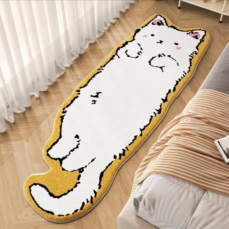 Zachte Getufte Kattenliefhebber Vloerkleed