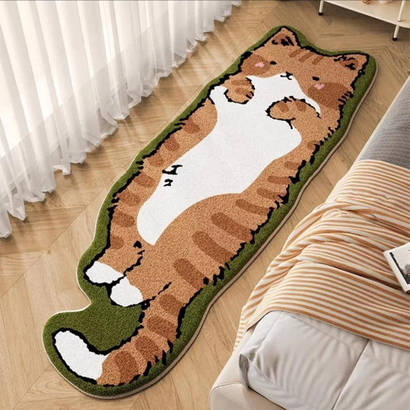 Zachte Getufte Kattenliefhebber Vloerkleed