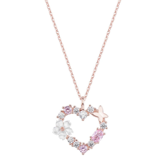 LustraGem | Sierlijke ketting met hartjeshanger